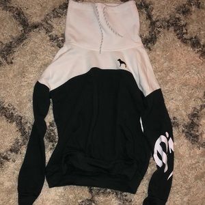 PINK white and green sweatshirt